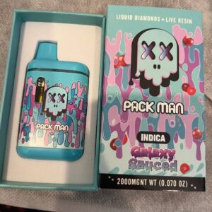 Packman 2000mg Liquid Diamonds + Live Resin Disposable Vape