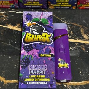 Alternative view of BURST 2G Disposable (Live Resin + Liquid Diamonds)