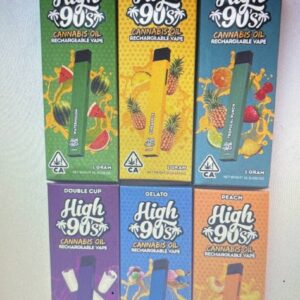 Alternative view of High 90s 1G Rechargeable Vape