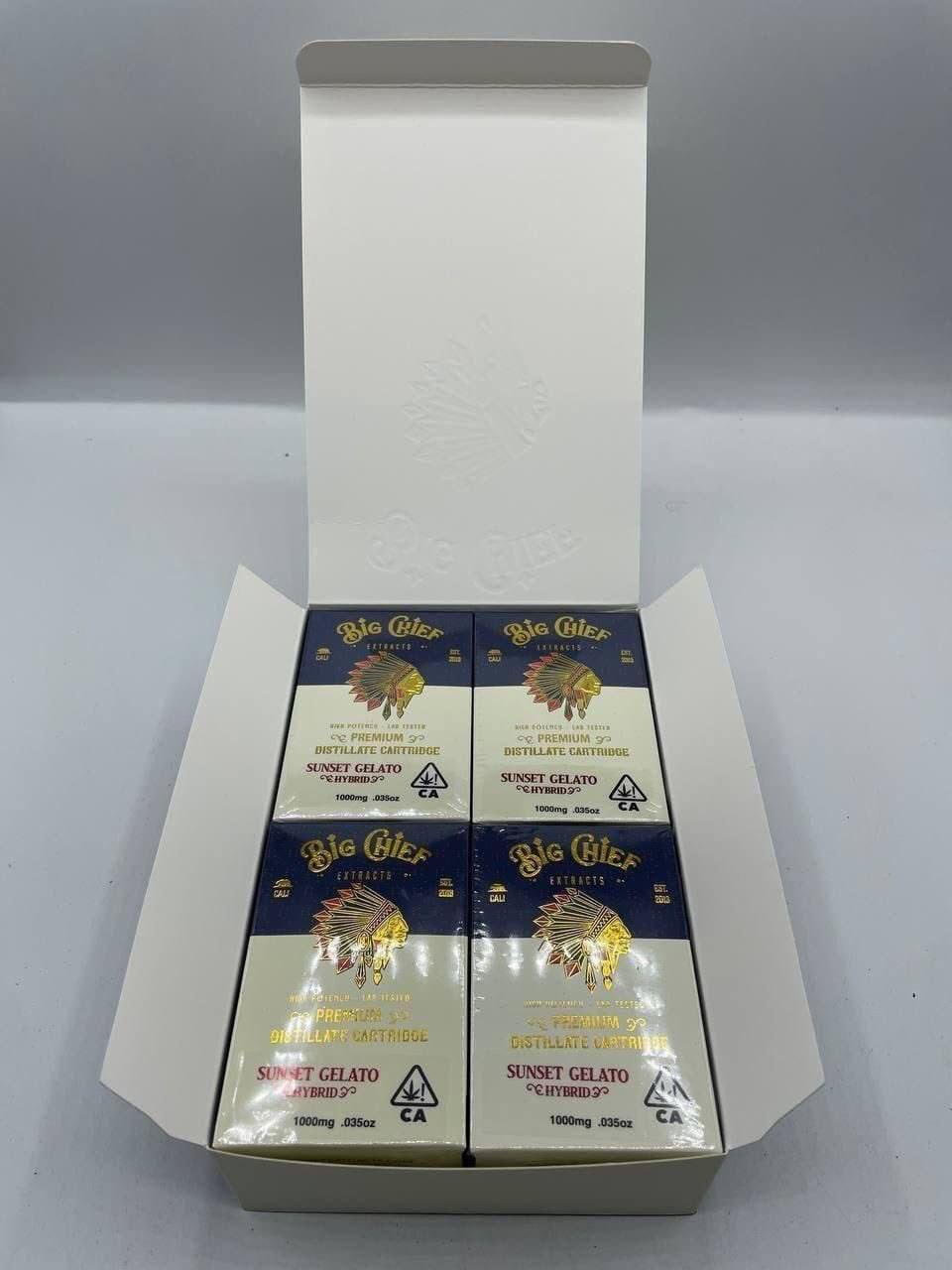 BIG CHIEF EXTRACTS 1G DISTILLATE CARTRIDGE - Image 3