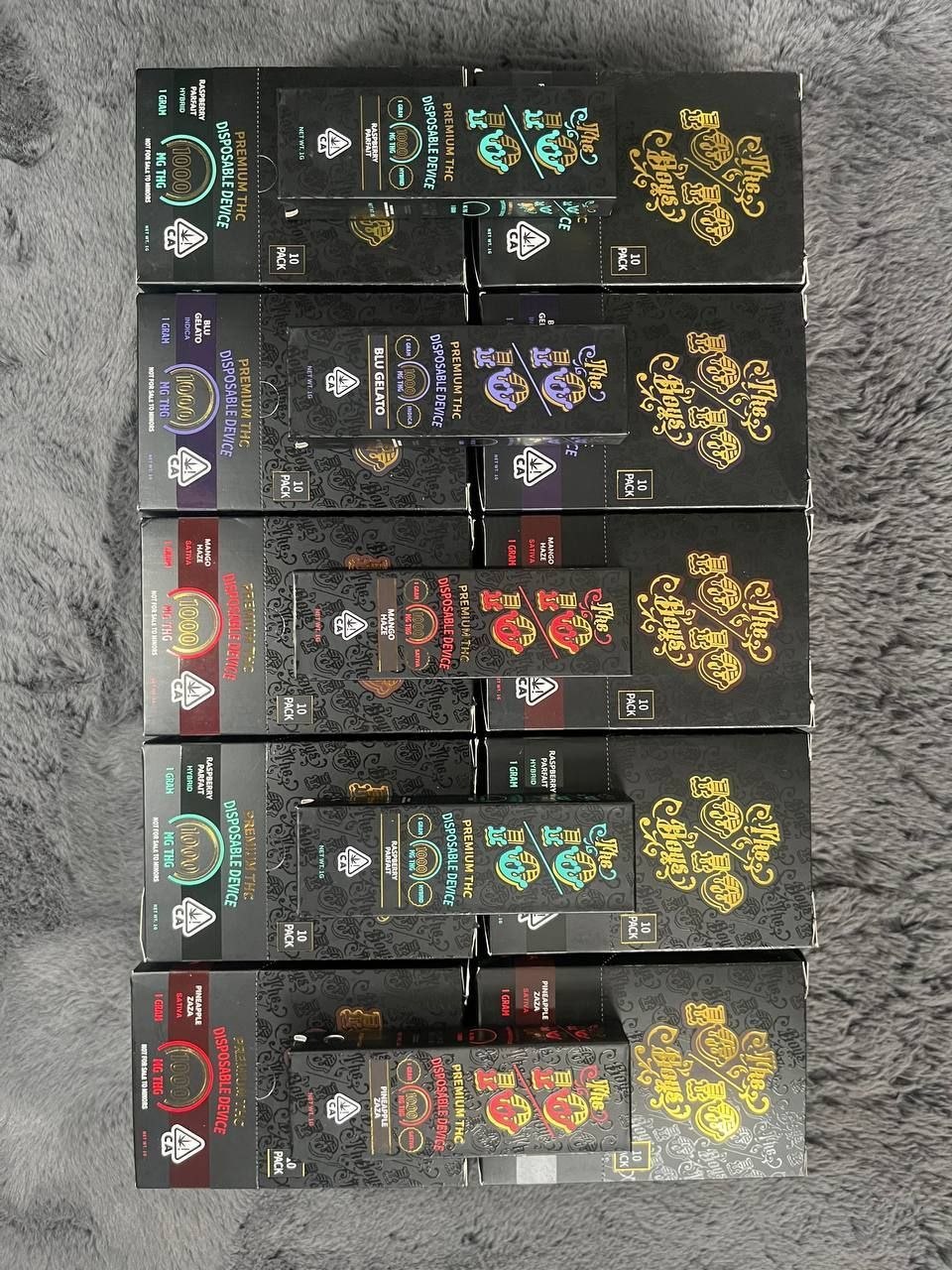 The 10/10 Boys 1G Premium THC Disposable Vape
