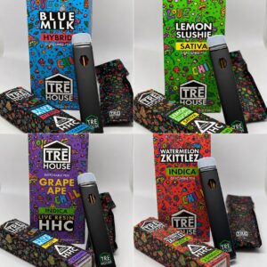 Tre House HHC Live Resin Disposable Vape Pens | 2 Grams
