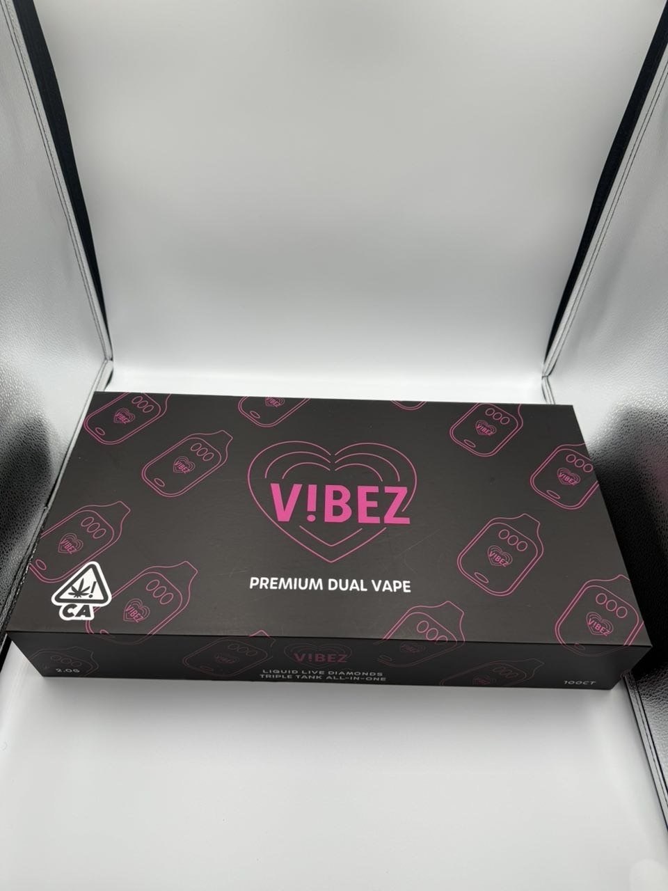 VIBEZ 2G DISPOSABLE – TRIPLE TANK ALL IN ONE – LIQUID LIVE DIAMONDS - Image 3