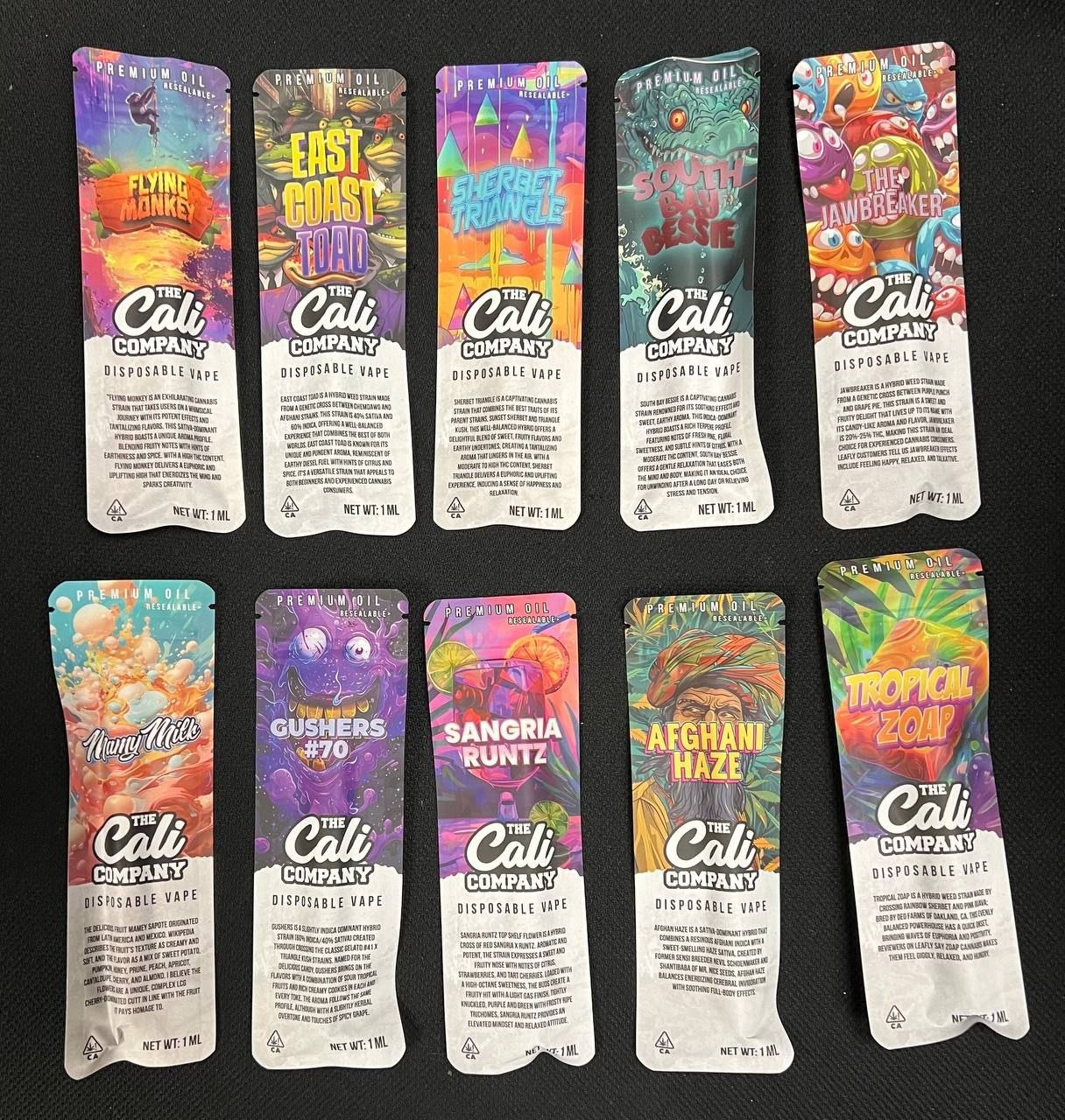 CALI COMPANY 1G VAPES